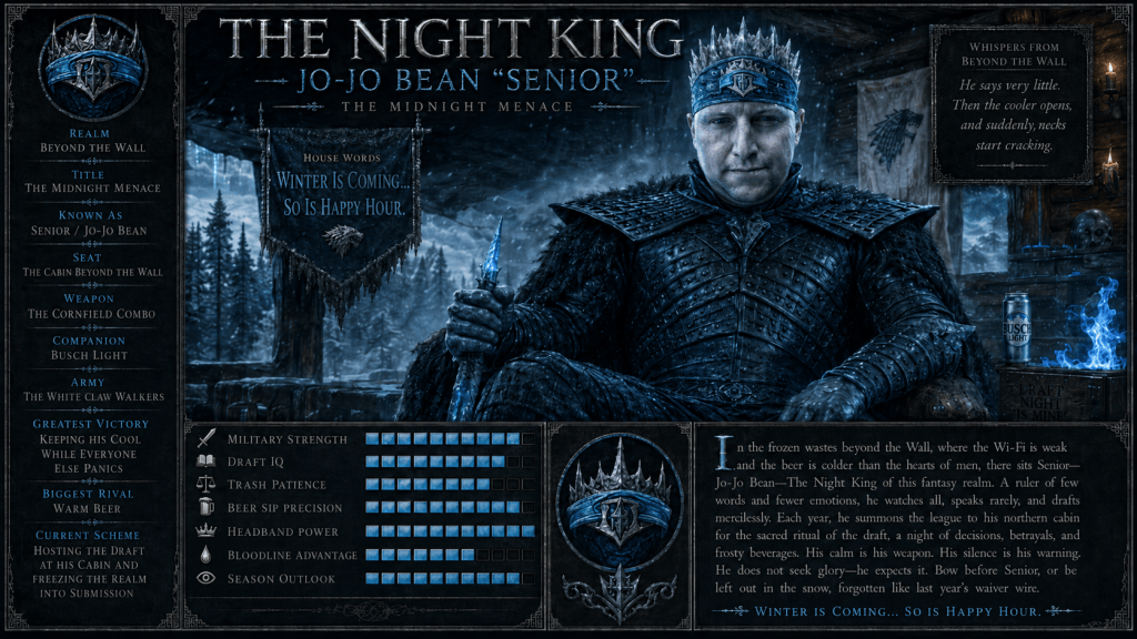 Beans character profile — The Night King